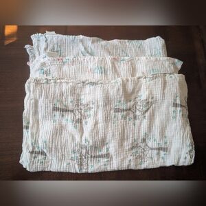 Bundle Of 3 Muslin Swaddle Blankets